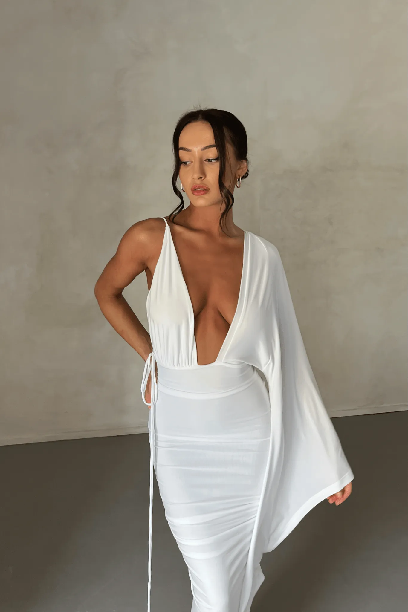 Athena Gown - White