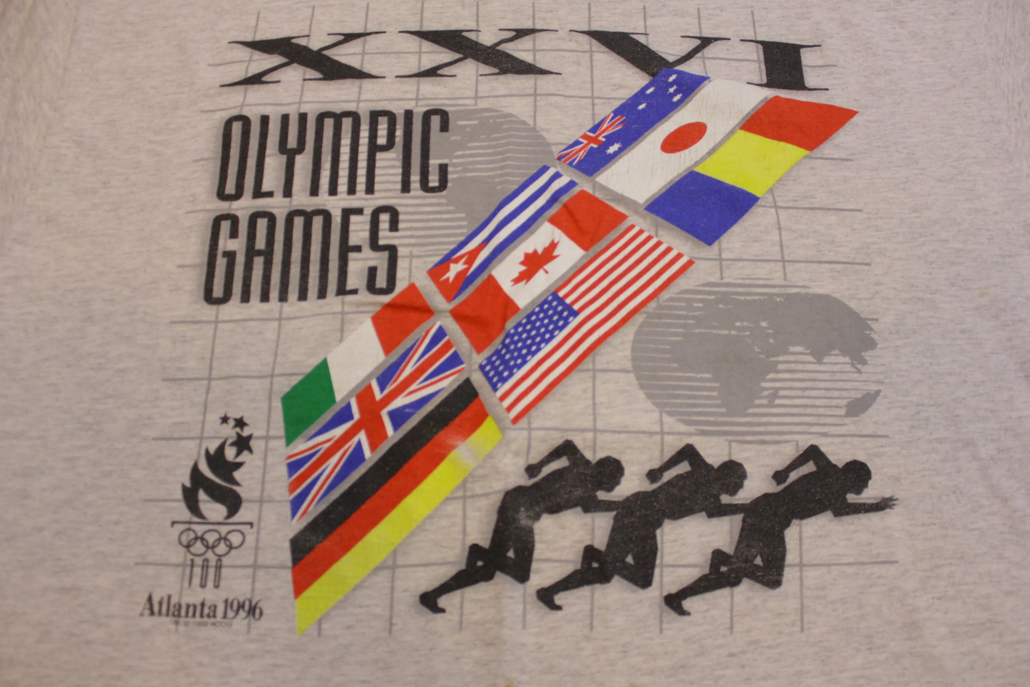 Atlanta 1996 Olympic Games XXVI 90's Single Stitch Vintage T-Shirt.