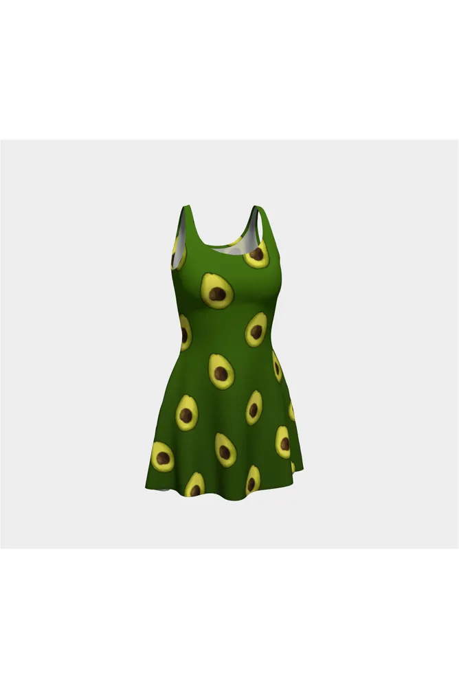 Avocado Angel Flare Dress