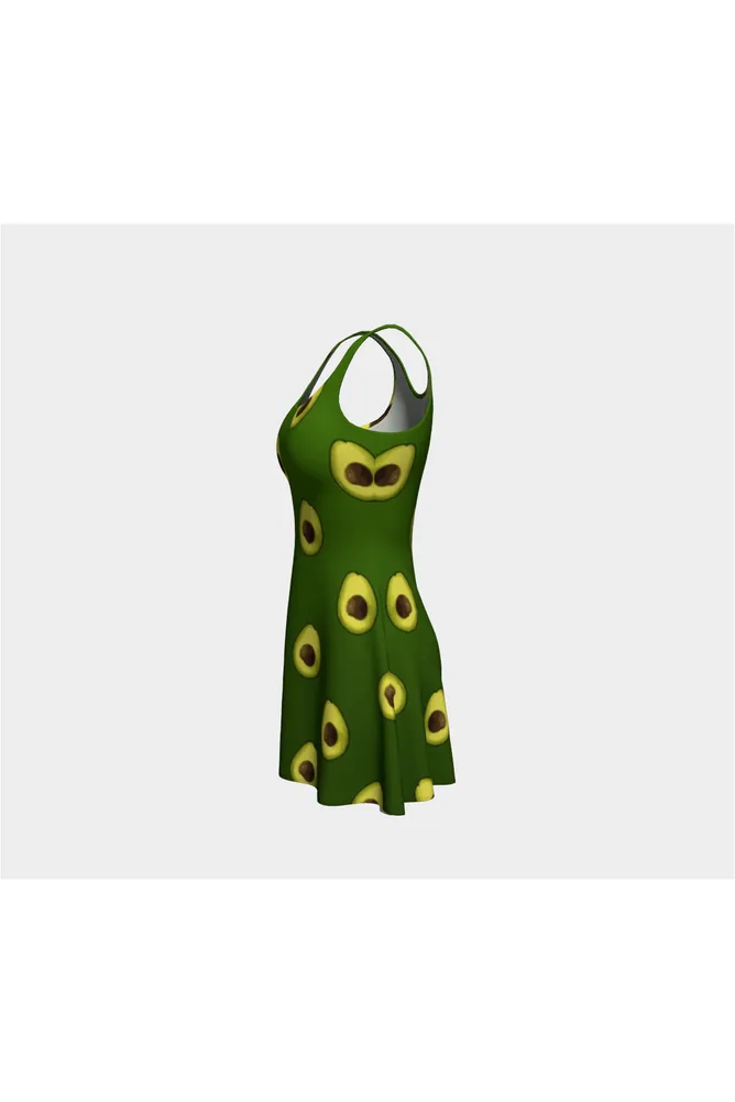 Avocado Angel Flare Dress