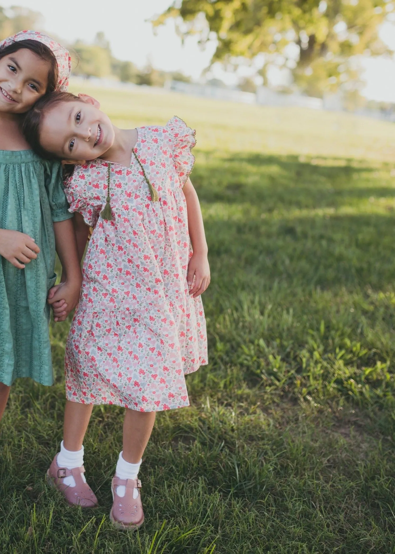 Beet World Sara Dress, Clover Field