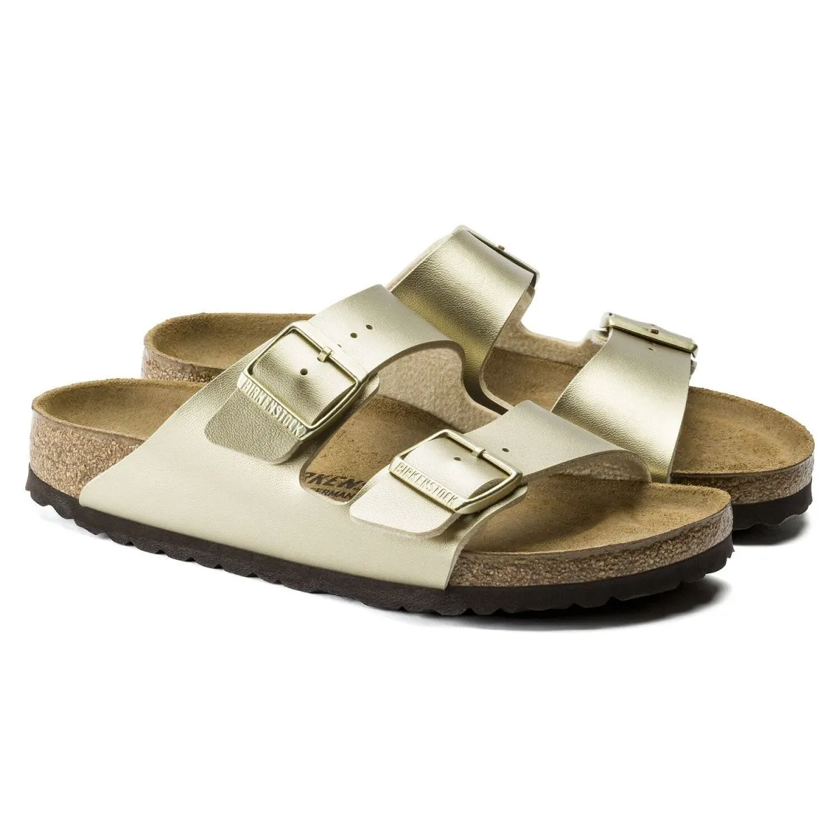 Birkenstock Women's Arizona Gold Birko-Flor