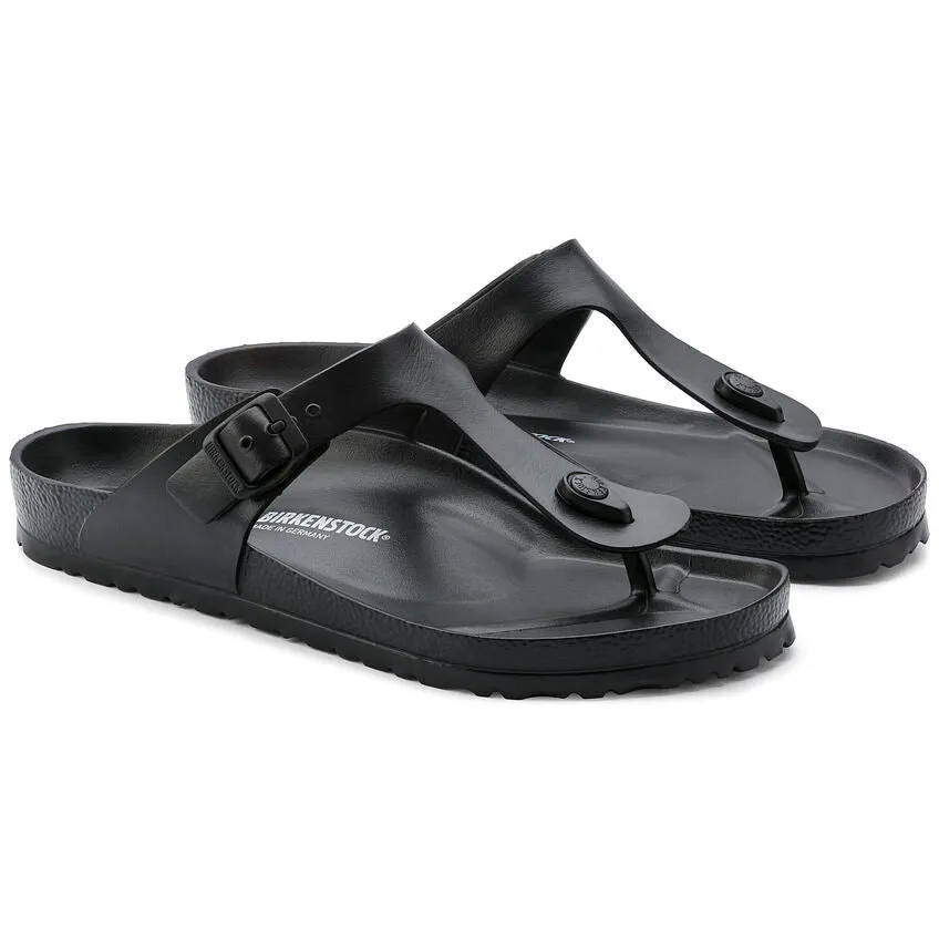 Birkenstock Women's Gizeh Essentials EVA (Black - Wide Fit)