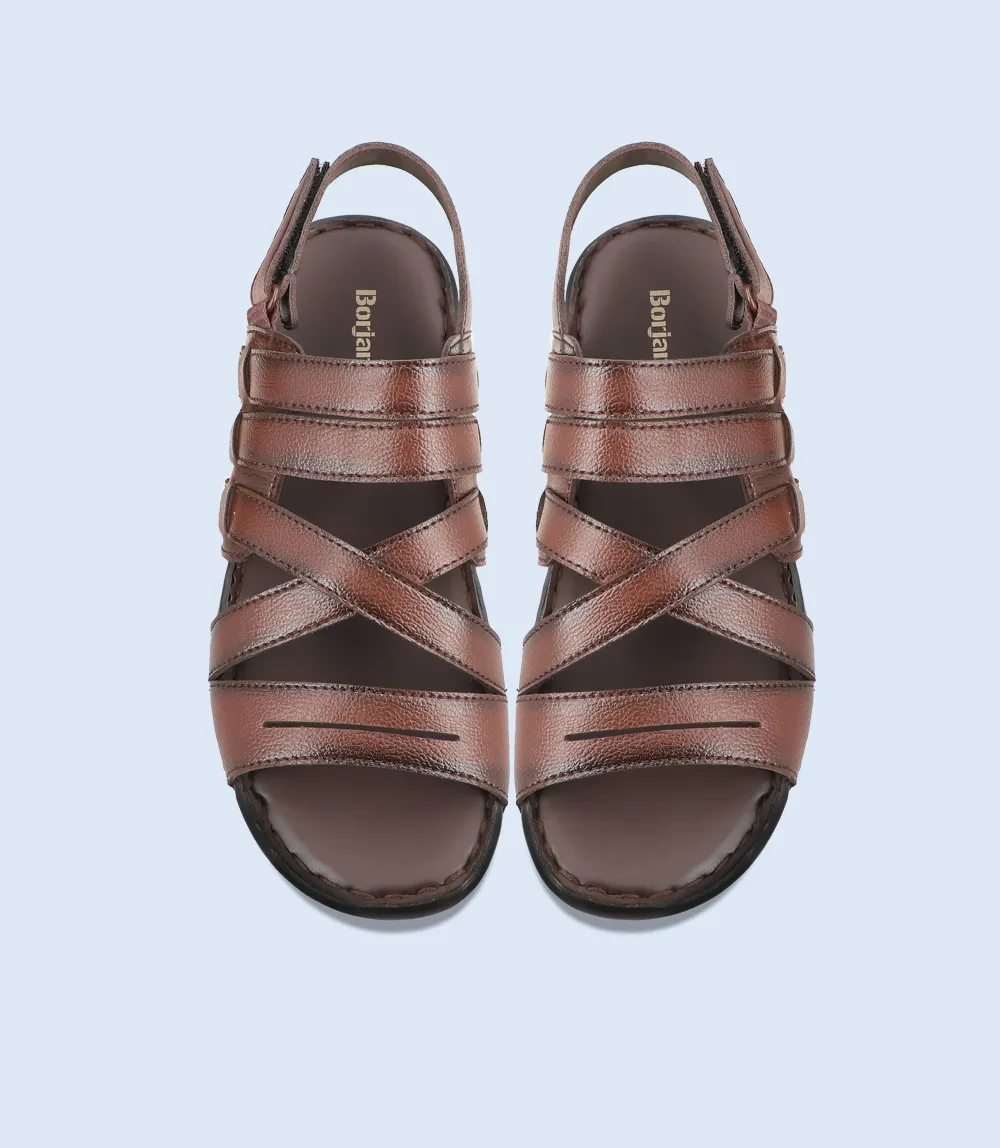 BM6212-BROWN-Men Sandal