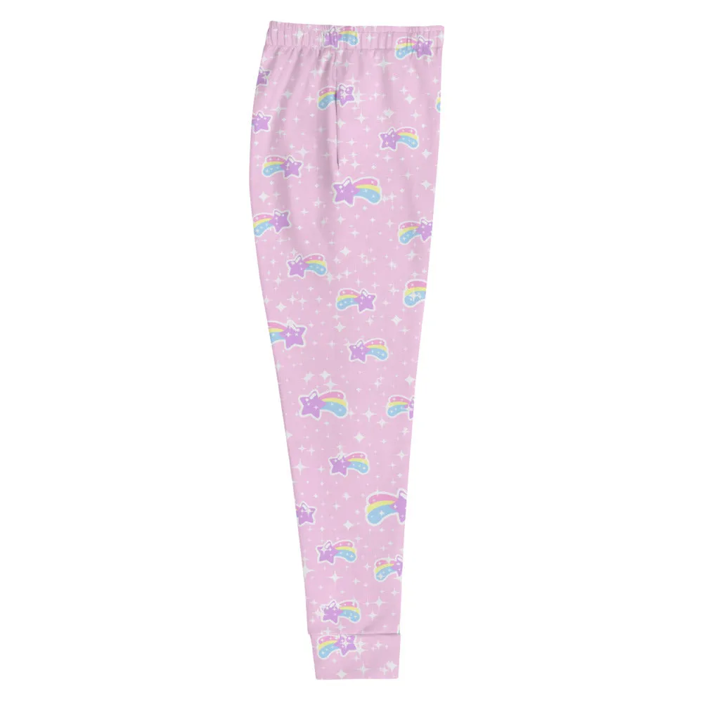 Bubblegum Bunny Shooting Stars Women's Joggers