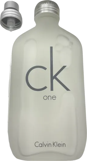 Calvin Klein Ck One Unisex Eau De Toilette 100ml