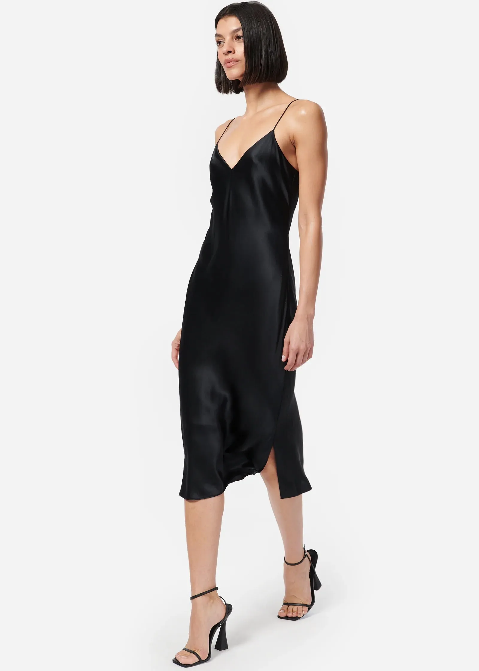 CAMI NYC RAVEN DRESS BLACK