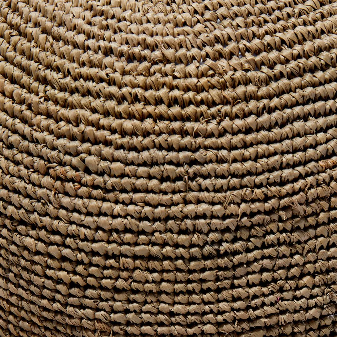 CEDAR RAFFIA BUCKET HAT