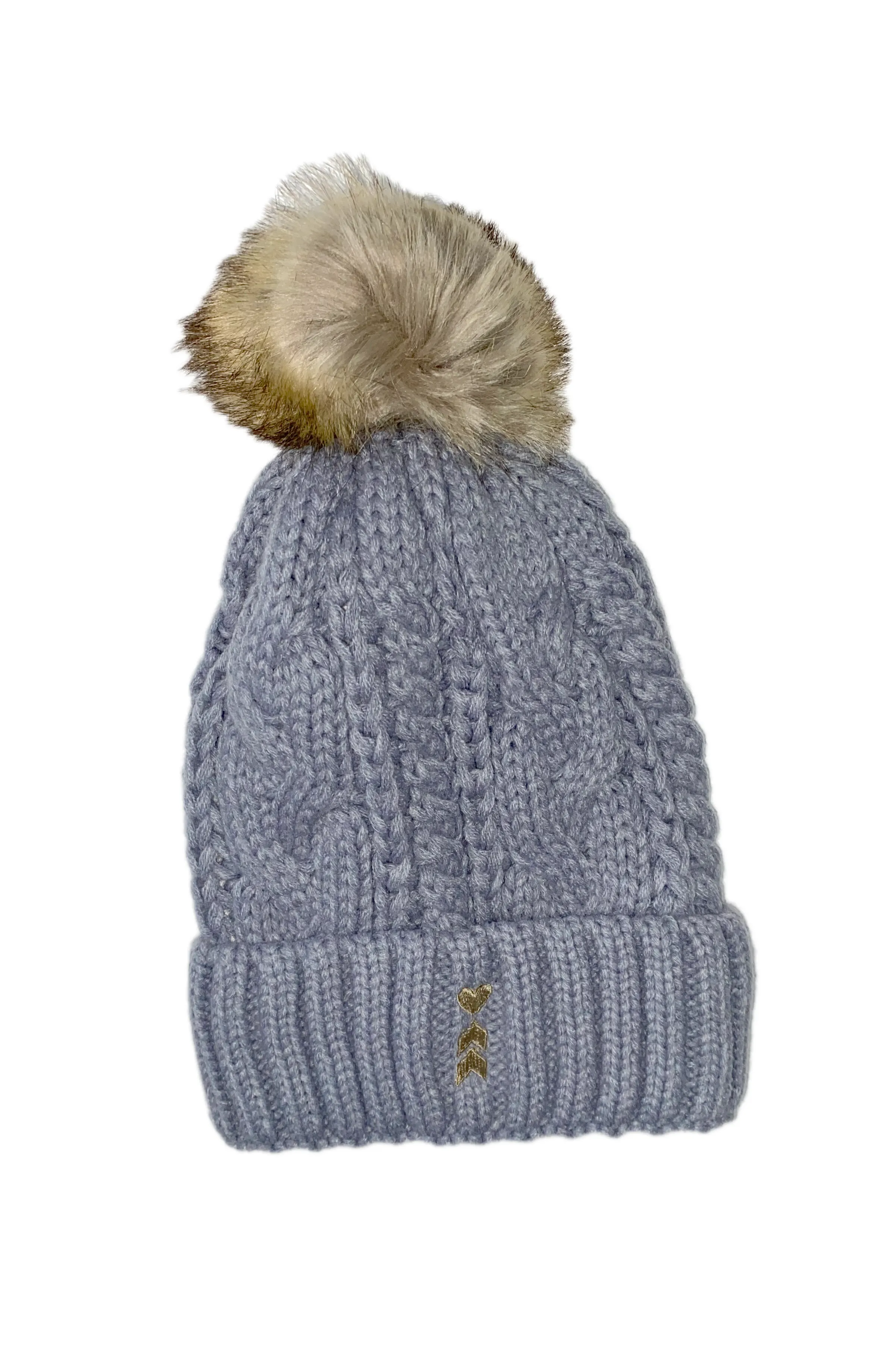 Coeur Sports Fur Pom Beanies