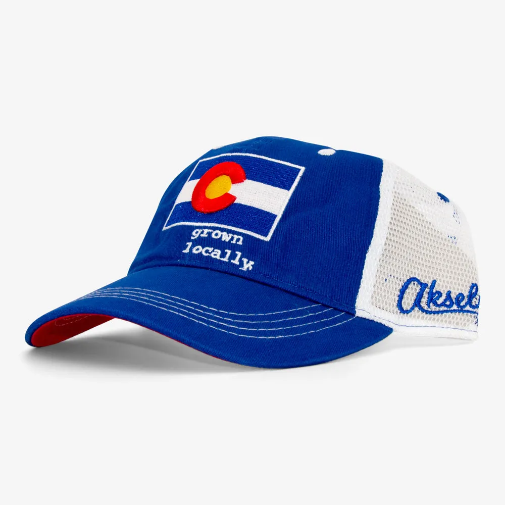 Colorado Grown Locally Curved Trucker Hat