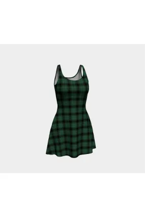 Comfy Plaid Flare Dress