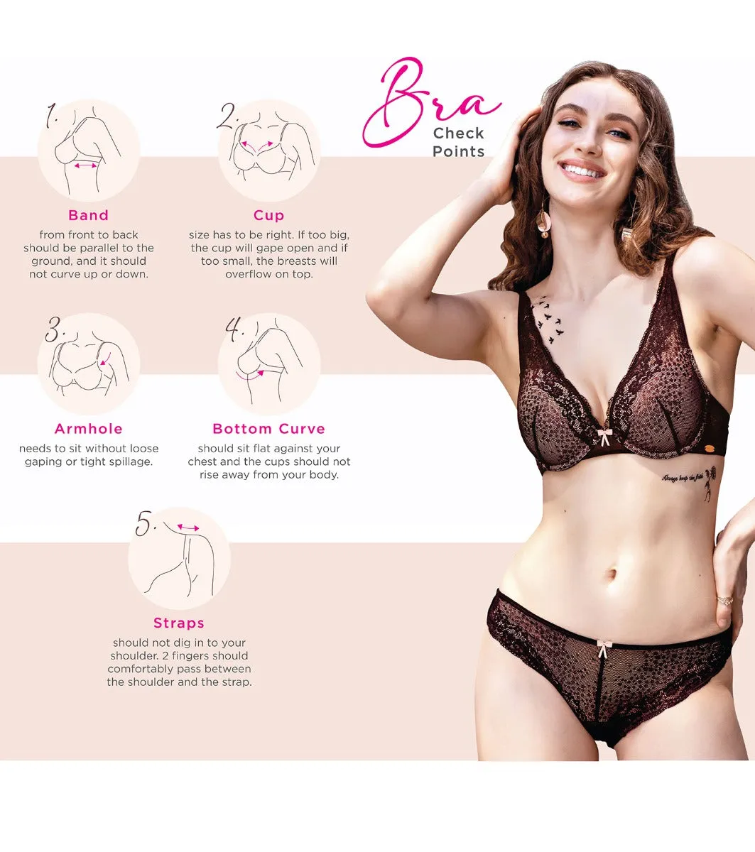 Enamor Fab-Cool A014 Super Contouring M-frame Full Support  Cotton Bra for Women- Full Coverage, Non Padded and Wirefree - Chambray Melange