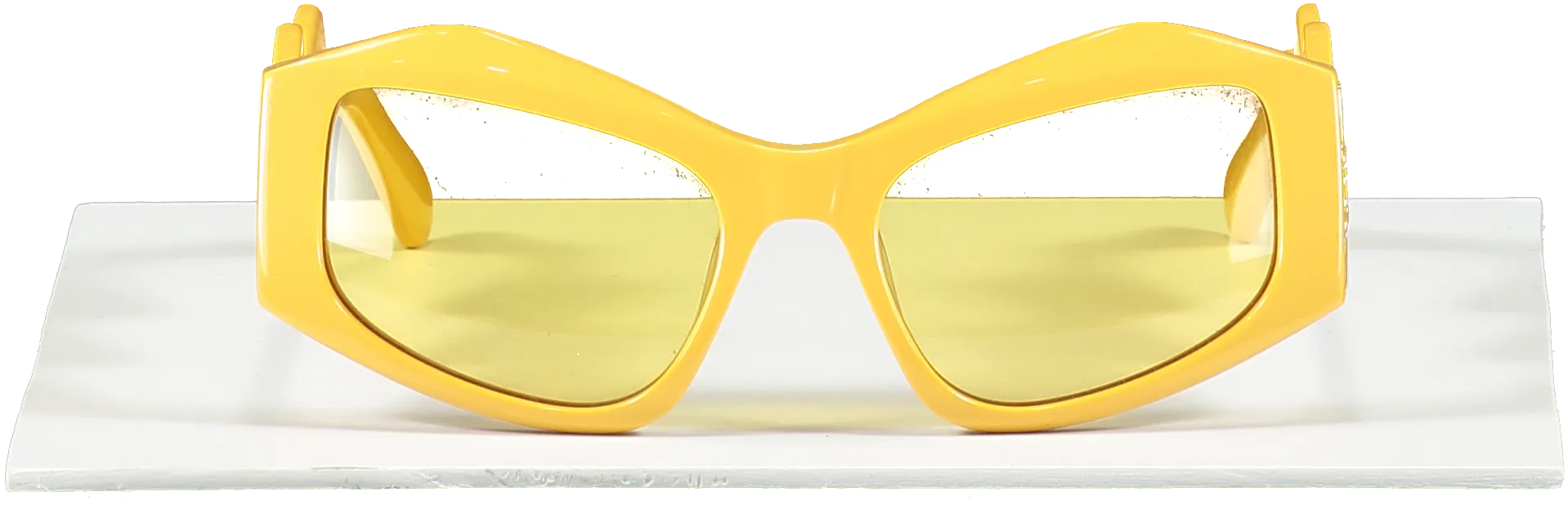 GCDS Gd 0023 - 39e Shiny Yellow | Sunglasses