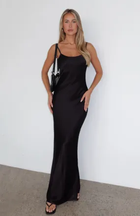 Good To Me Maxi Dress Black