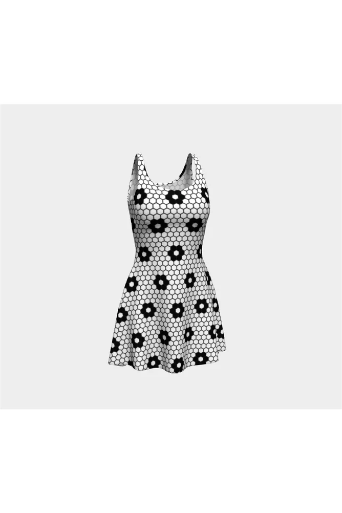 Honeycomb Heaven Flare Dress