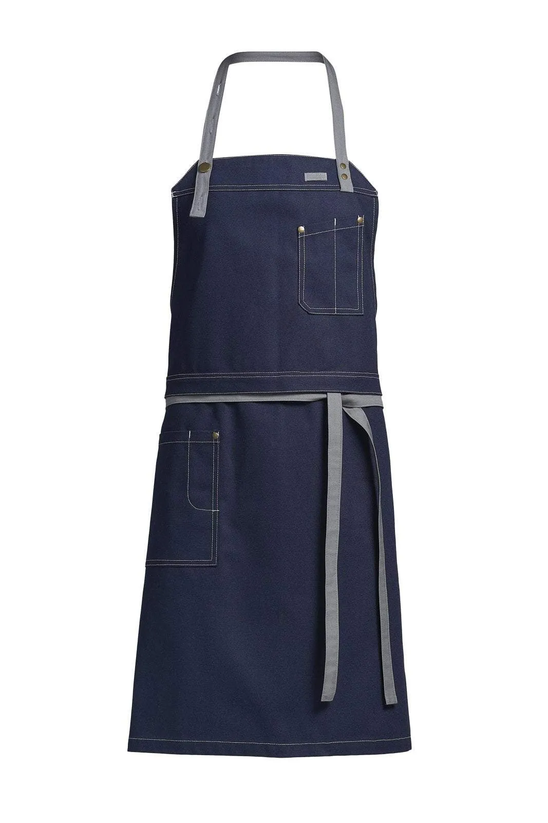 Kentaur 30360 Cypres Olive Raw Bib Apron