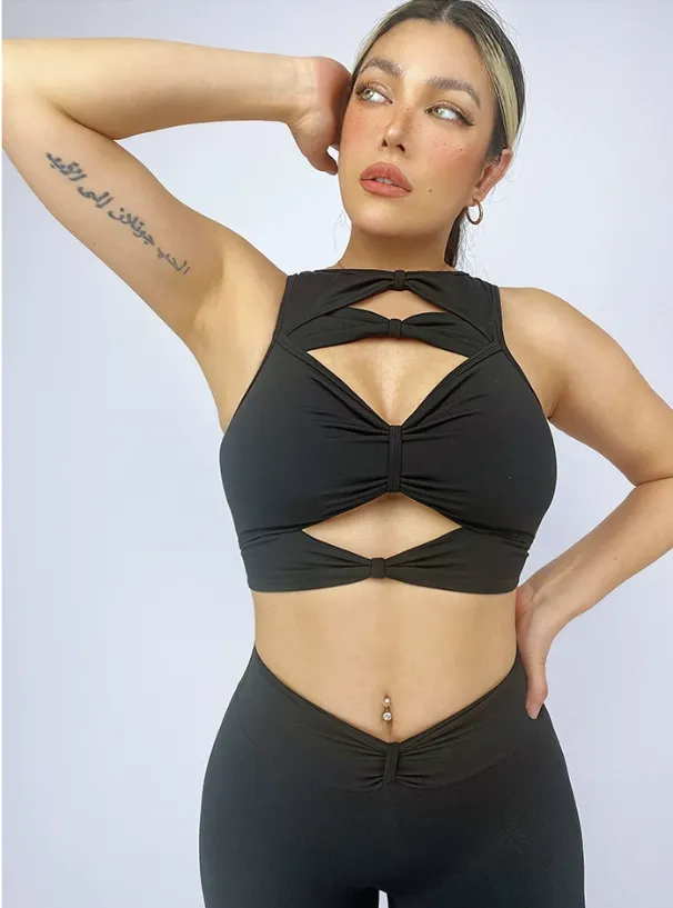 La Fitwear Top First Meet Black