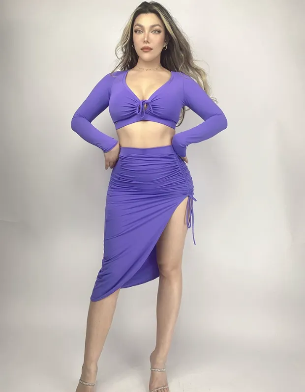 La Fitwear Top Party Fair Long Sleeve Lilac