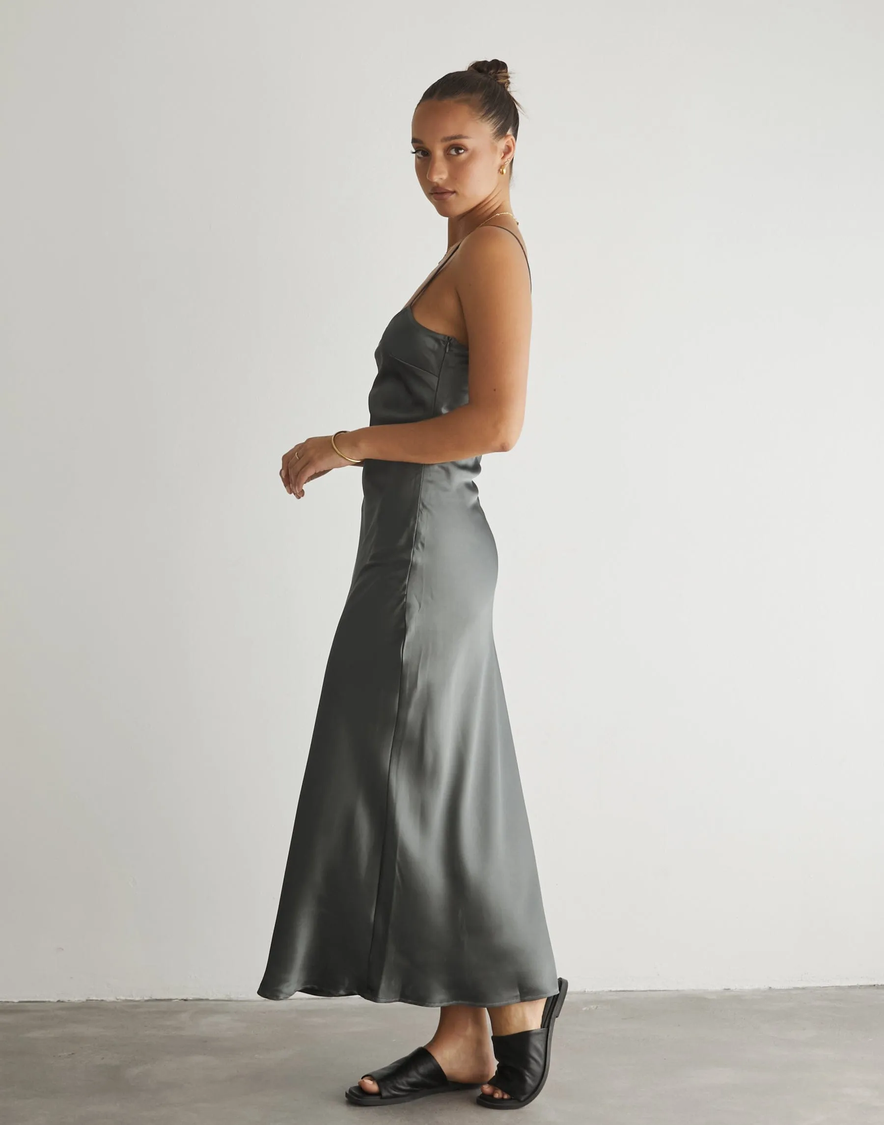 Martha Maxi Dress (Slate)