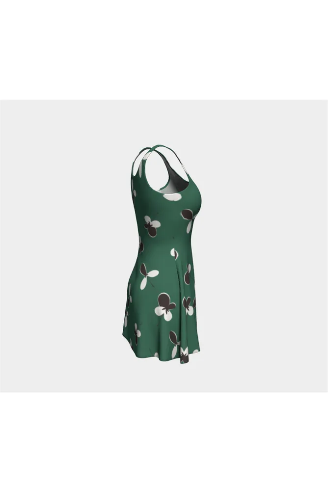 Myrtle Green Grand Flare Dress