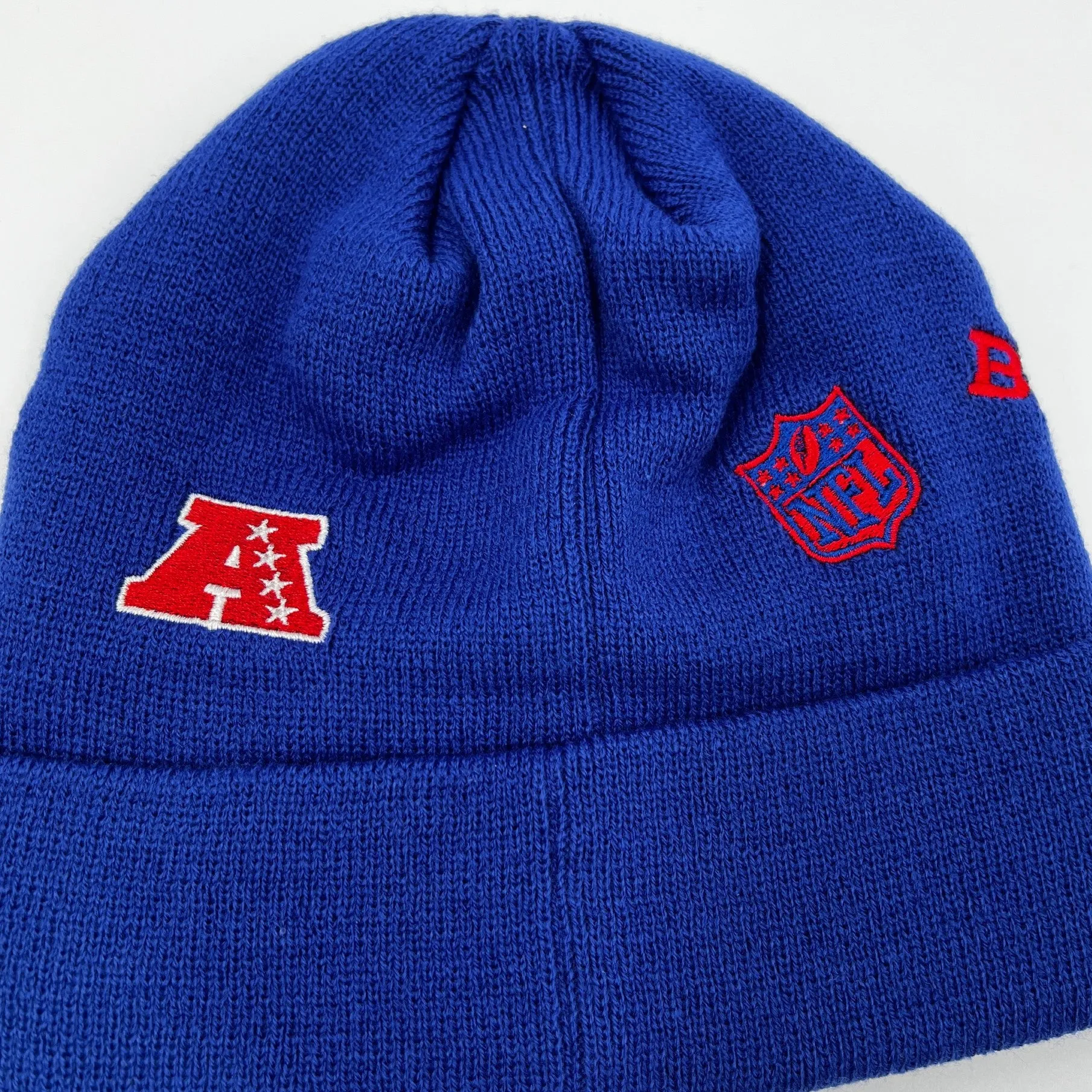 New Era Bills With Embroidered Team Logos Knit Hat