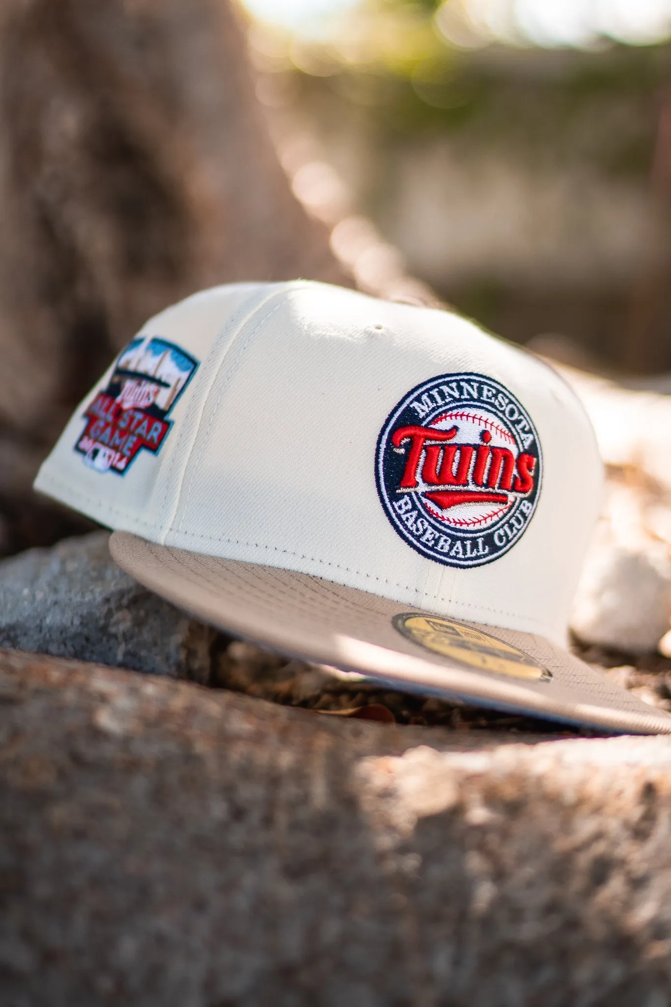 New Era Minnesota Twins 2014 ASG Sky UV (Off White/Beige)