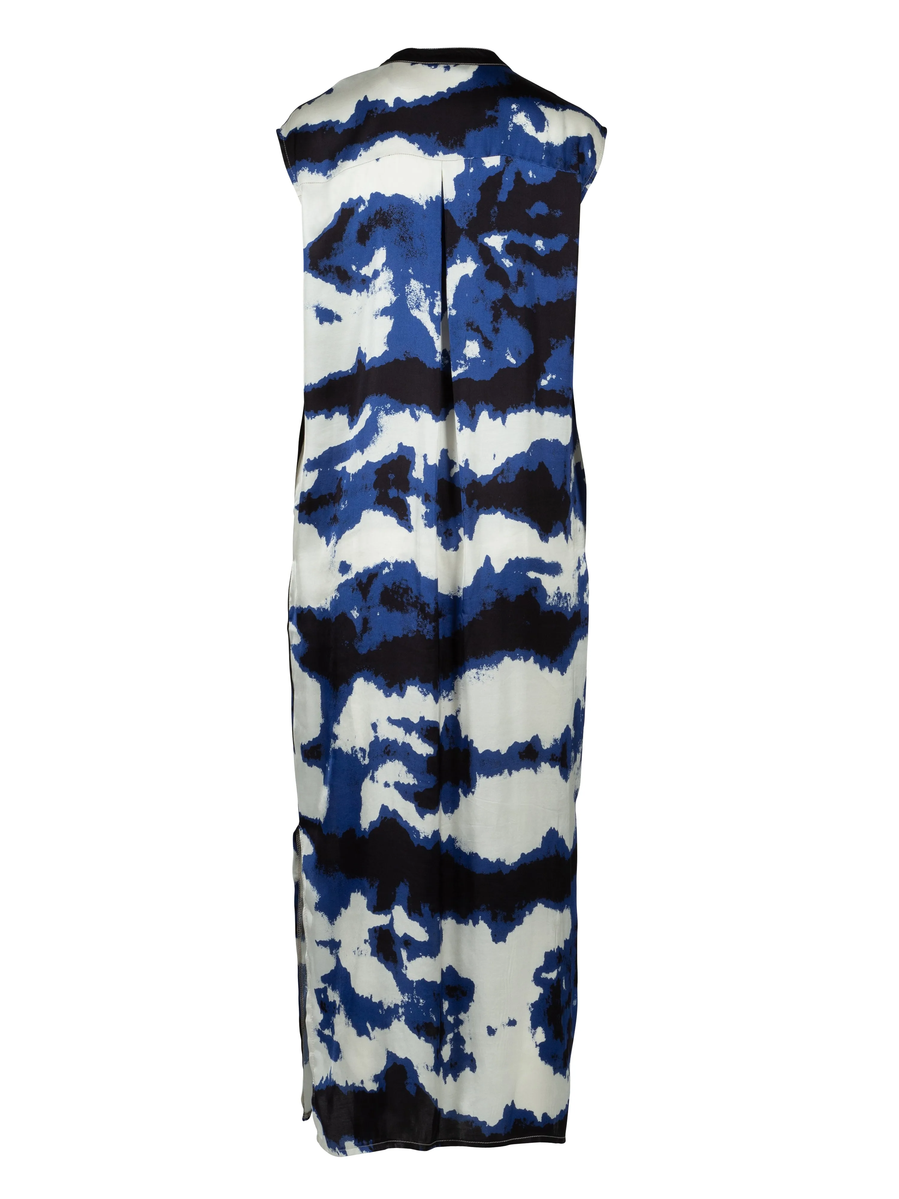 ODELINE Kleid mit Aufdruck - Royal Blue mix