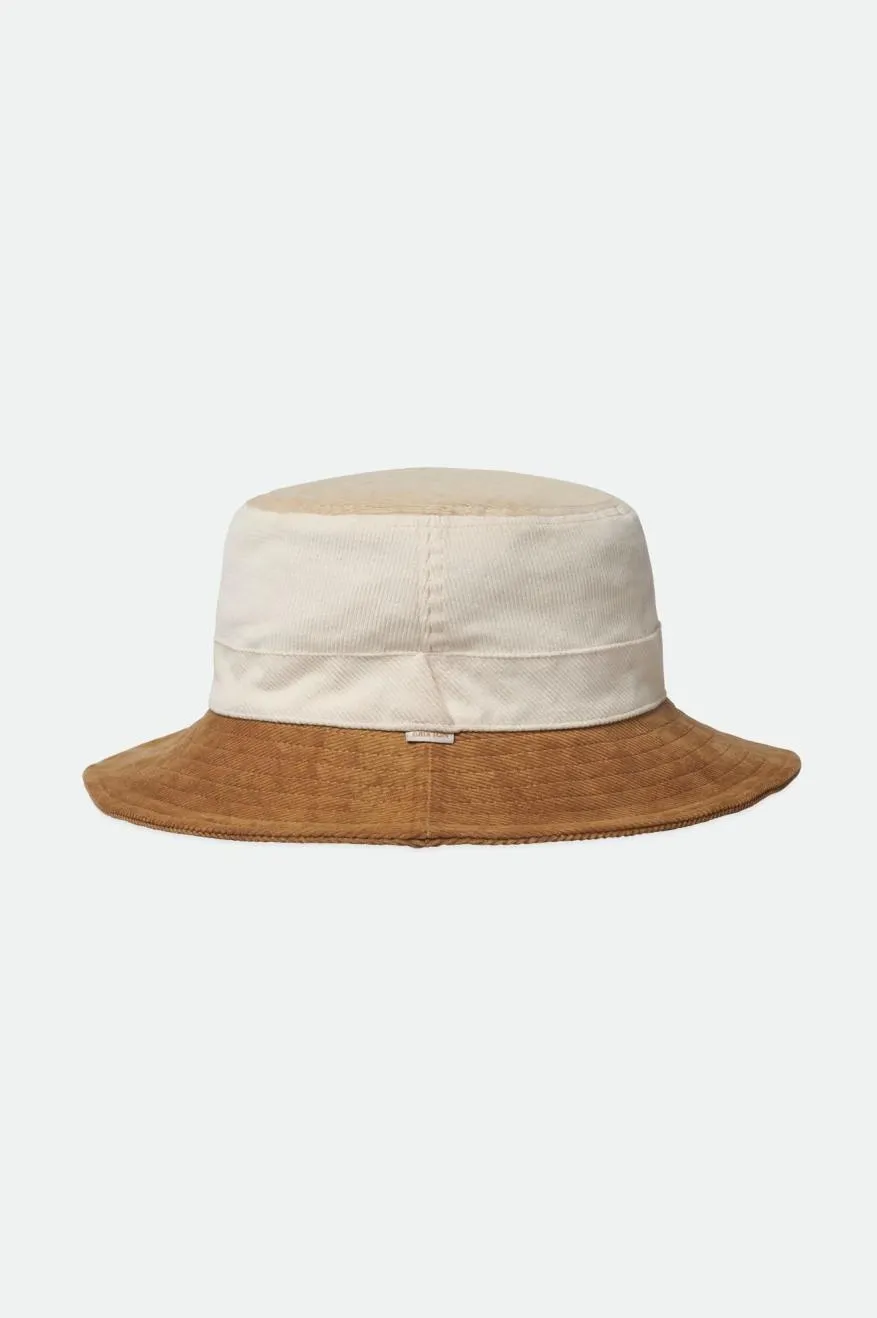 Petra Packable Bucket Hat - Dove/Vanilla