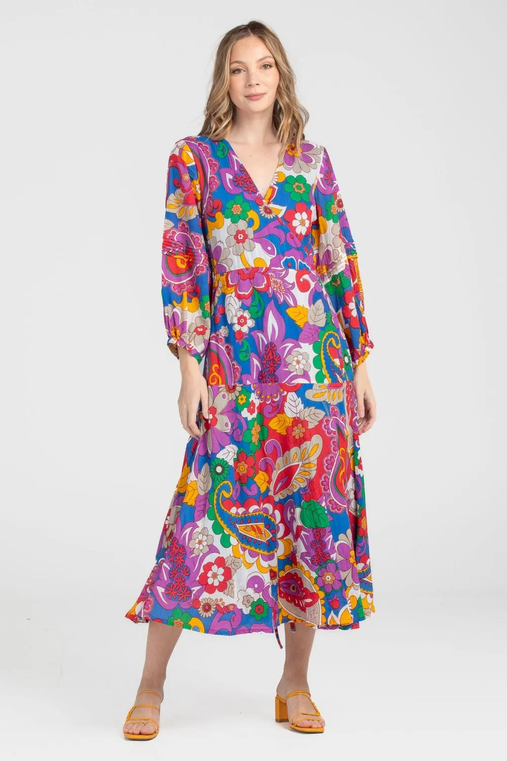 RHODES WRAP DRESS