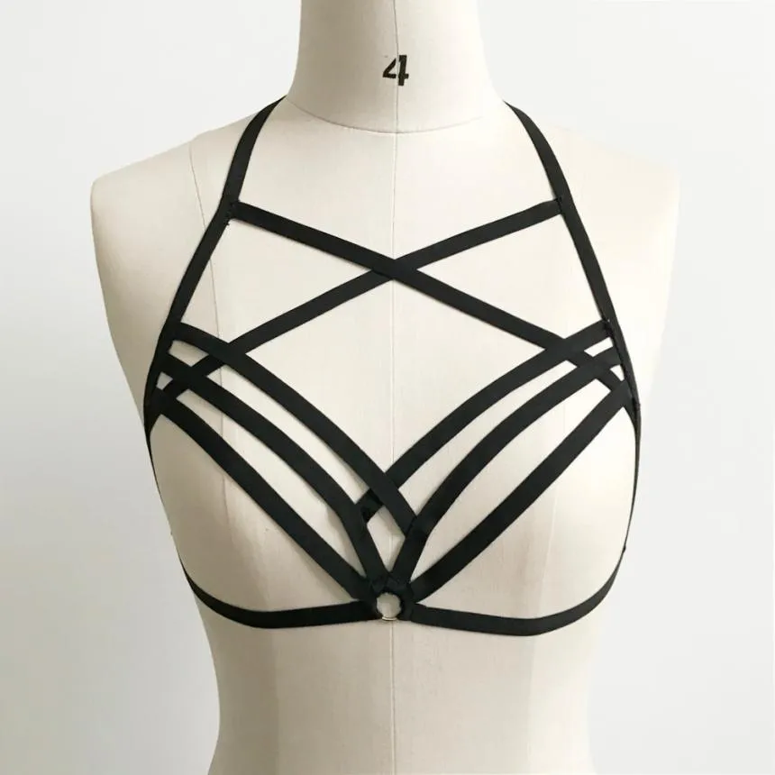 Seamless breathable bandage bra