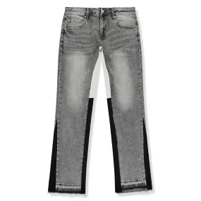 SIARR Flared Jeans Light Grey