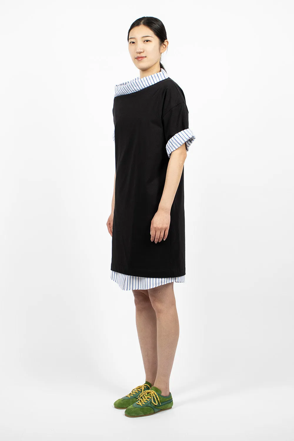 Sweatshirt Dress Black