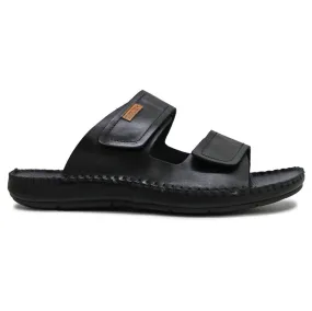 Tarifa Leather Men's Slides Sandals