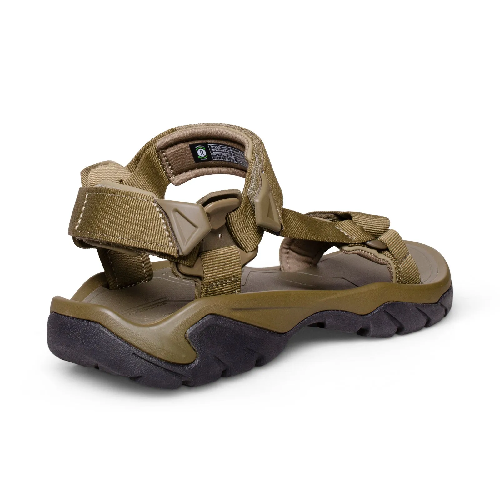 Teva Fi 5 Flooded Dark Olive Sandals - Men's