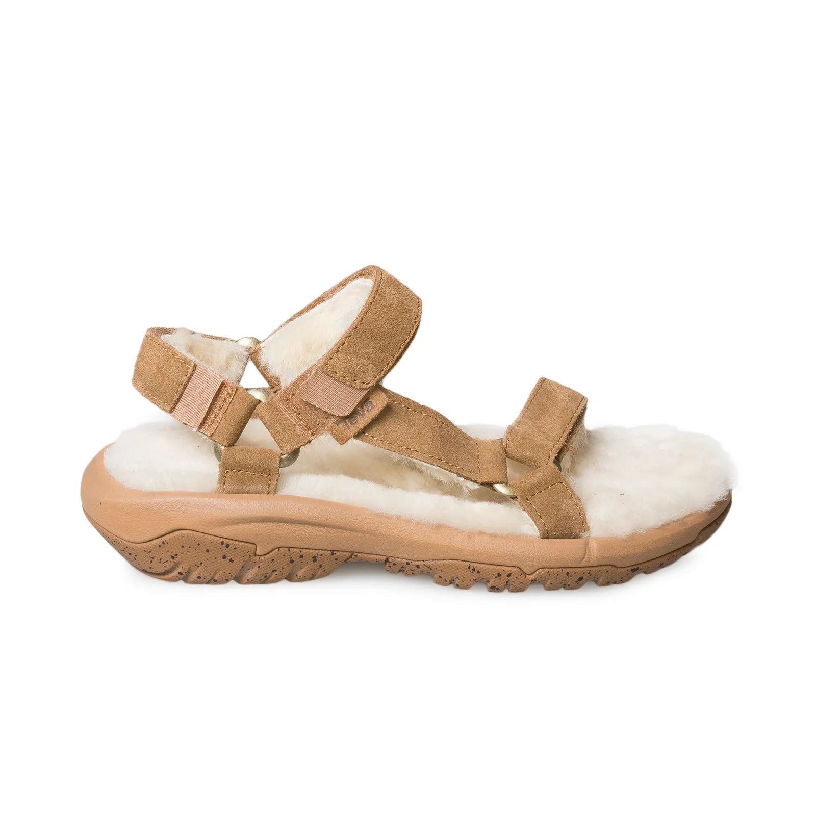 Teva Hurricane Shearling Pecan Sandals - Men's