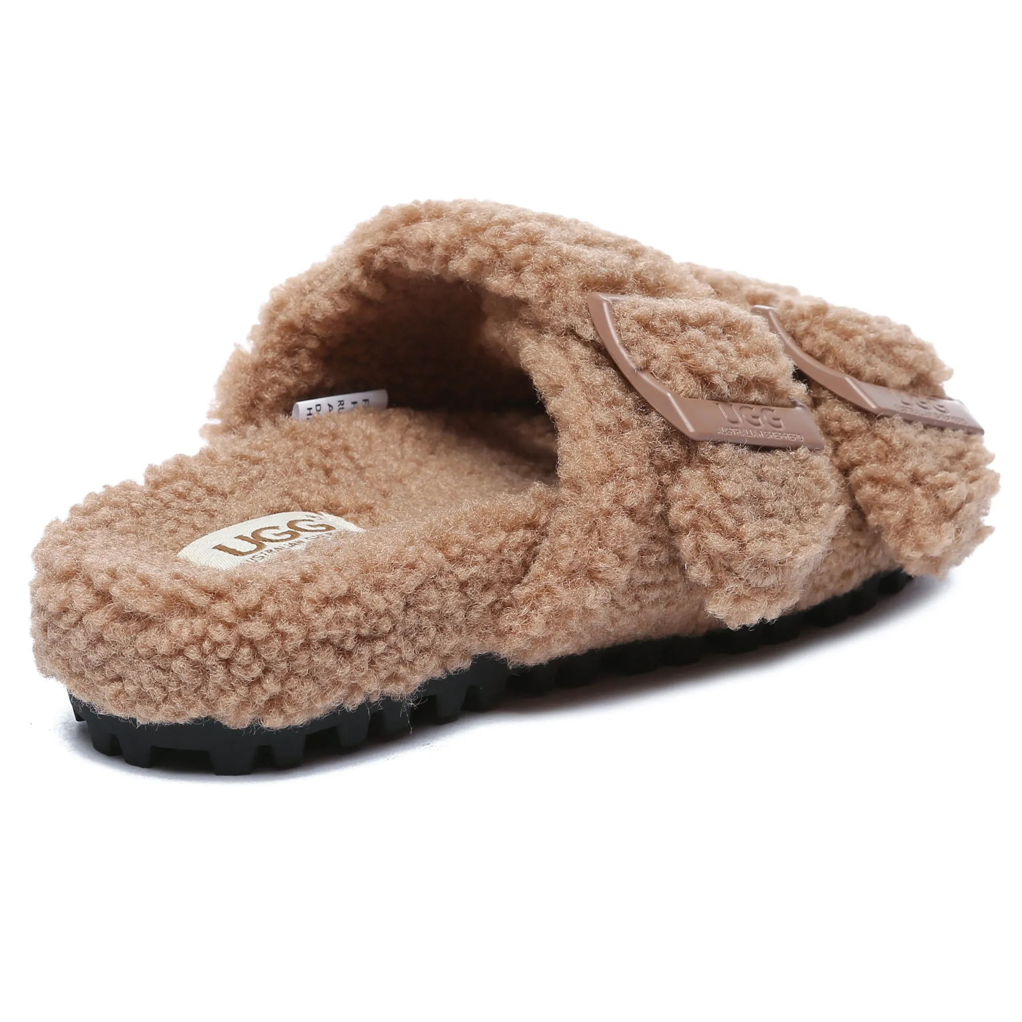 UGG Slippers Women Adjustable Buckle Sandal Slides Ella