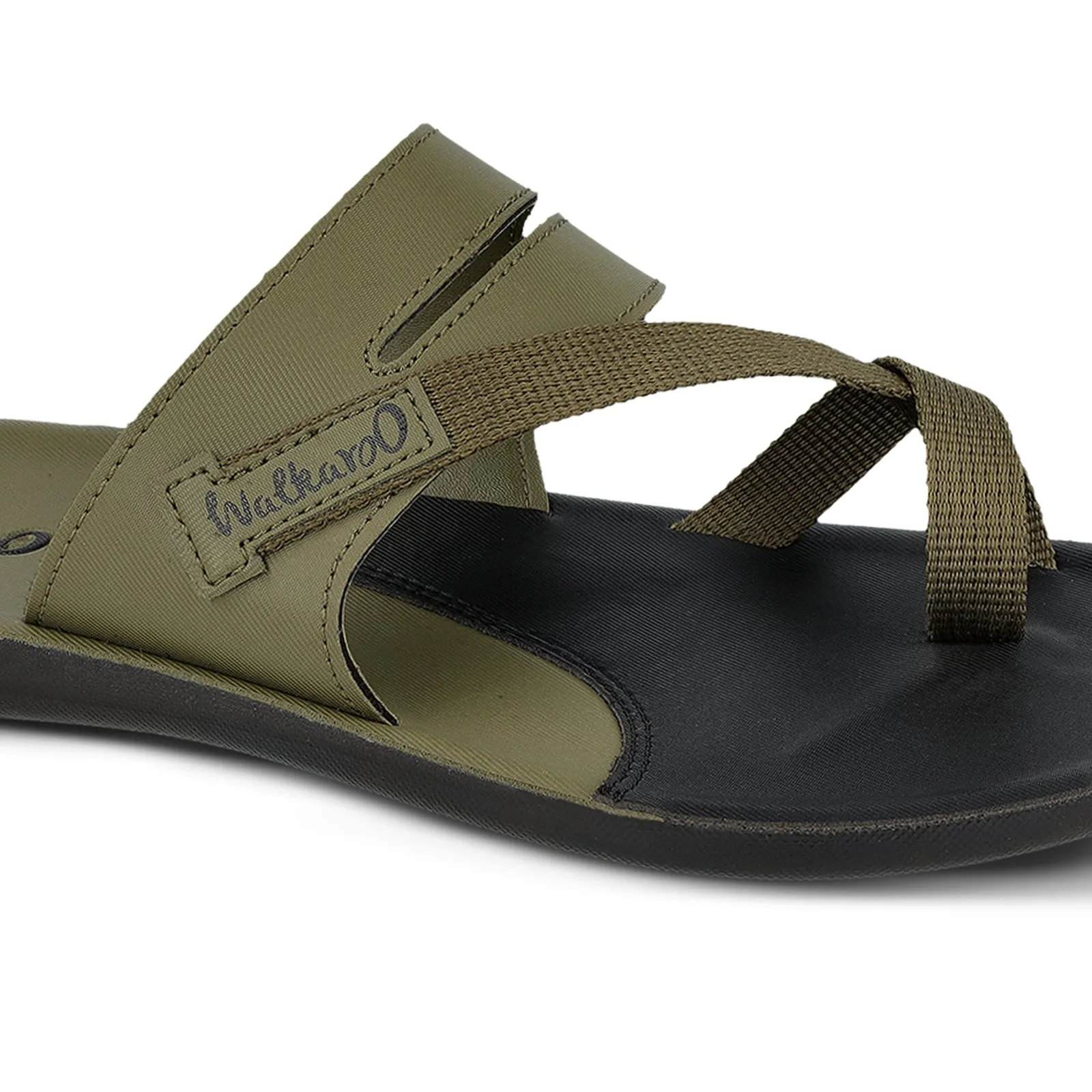 Walkaroo Men Sandal  - WG5451 Black