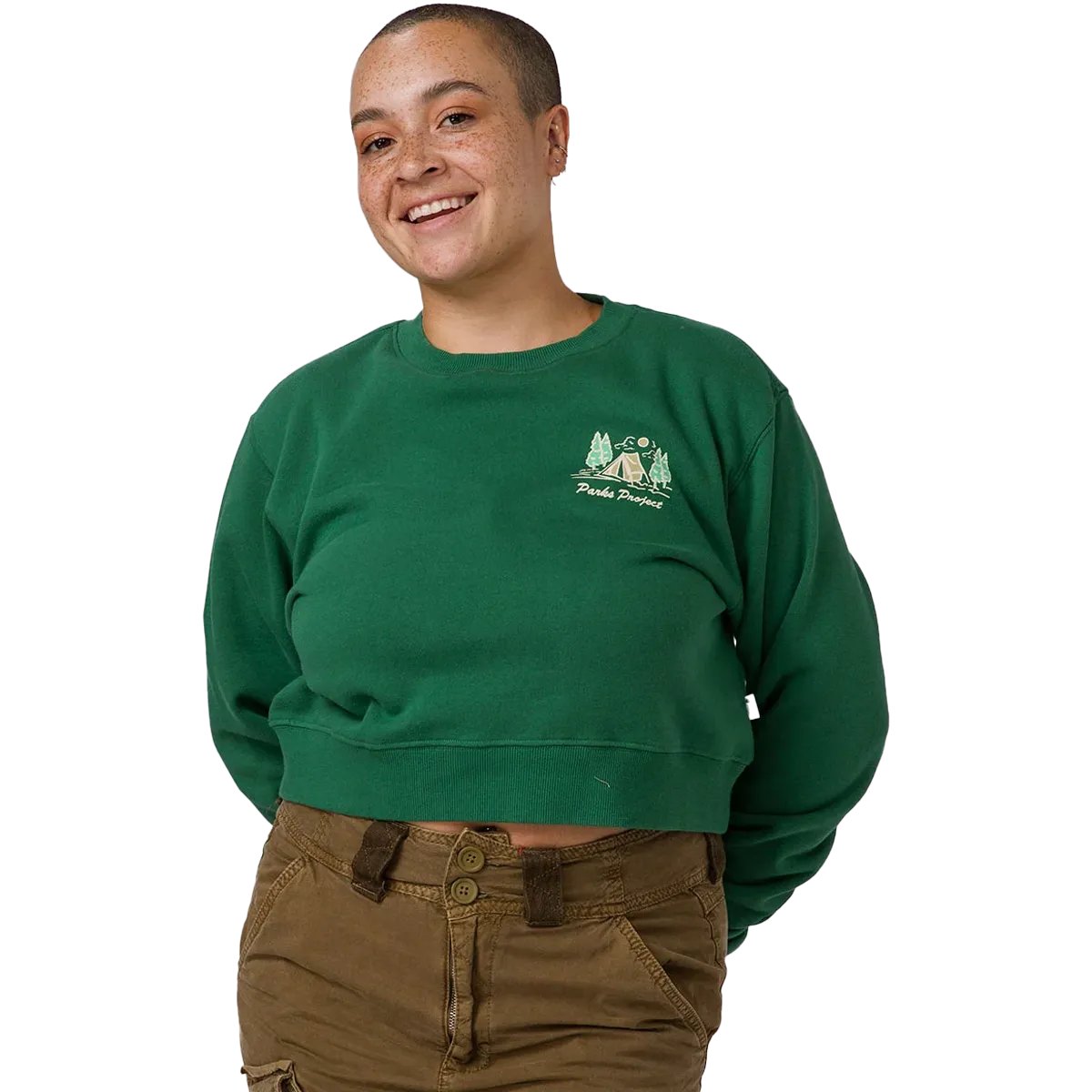 Women's National Parks Sunrise Cropped Crew