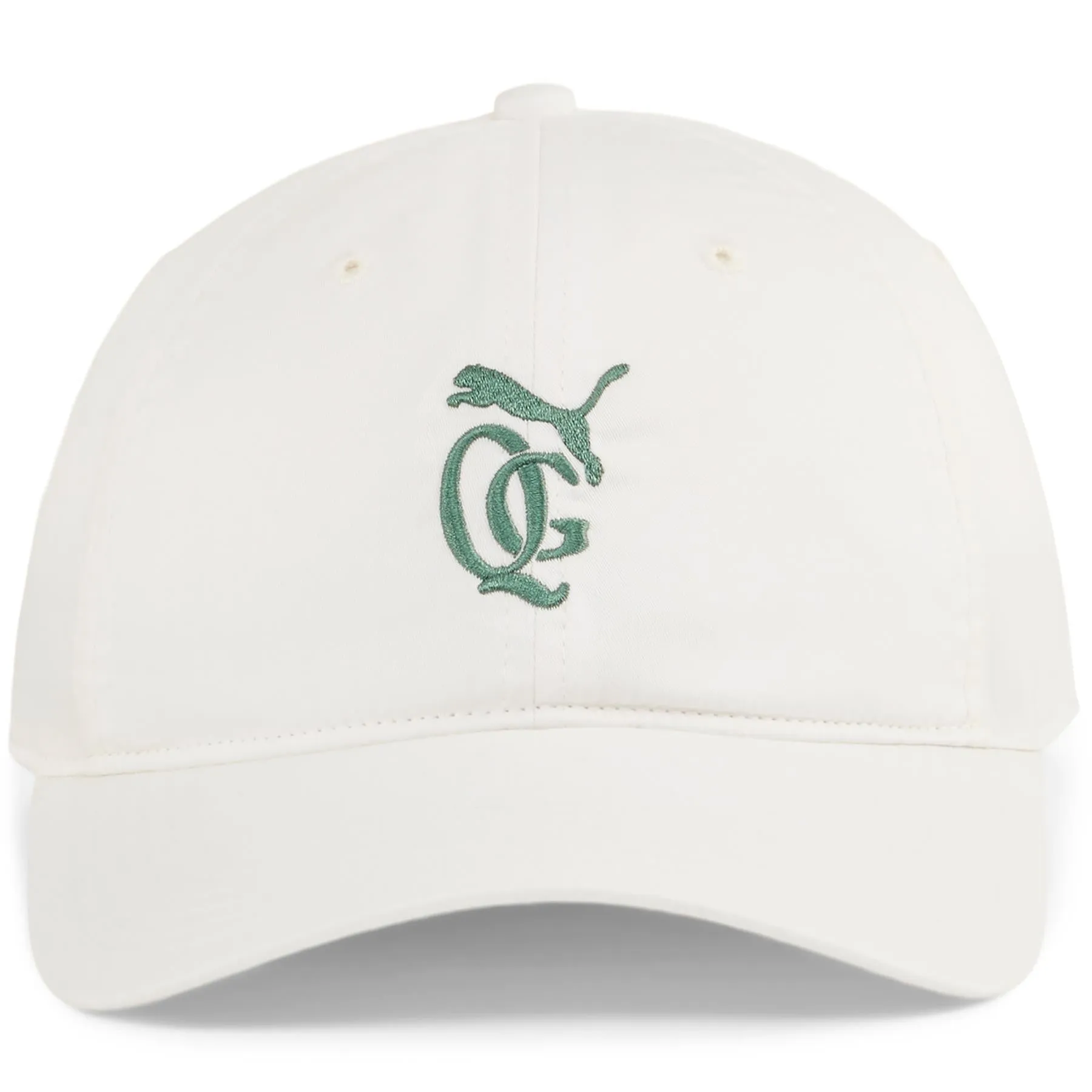 x QGC Embroidered Dad Hat White - SS24