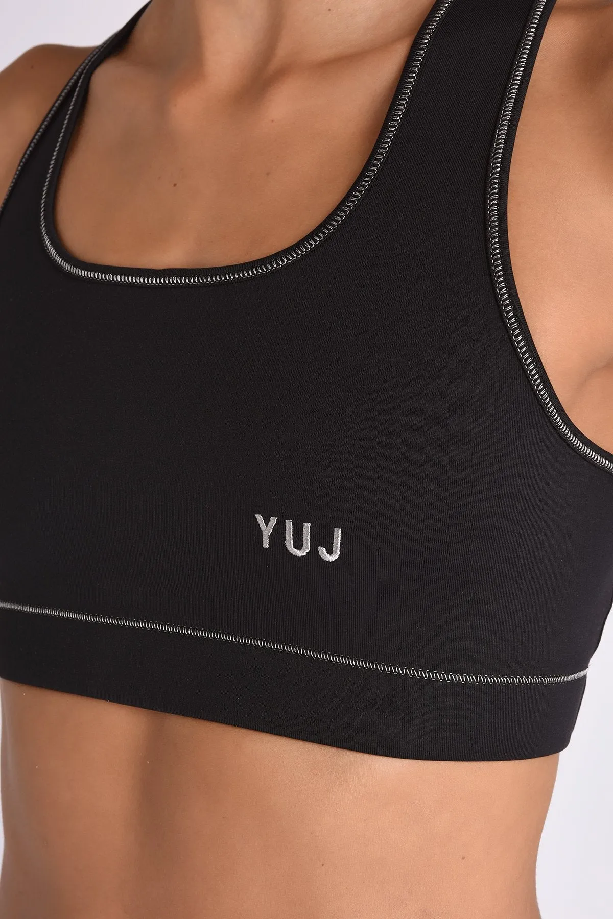 YUJ Crop Top Anahata Black