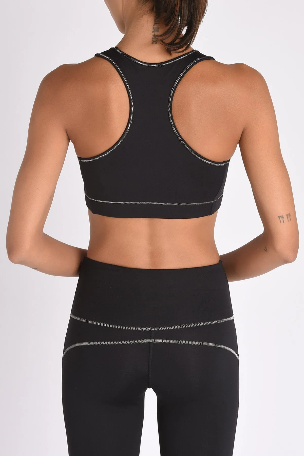 YUJ Crop Top Anahata Black