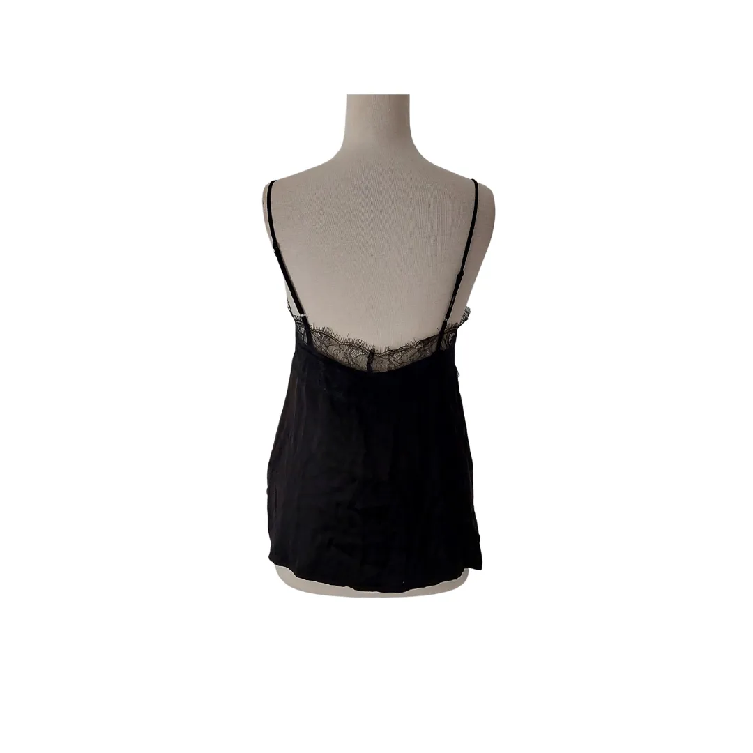 ZARA Black Camisole Slip Top | Brand New |